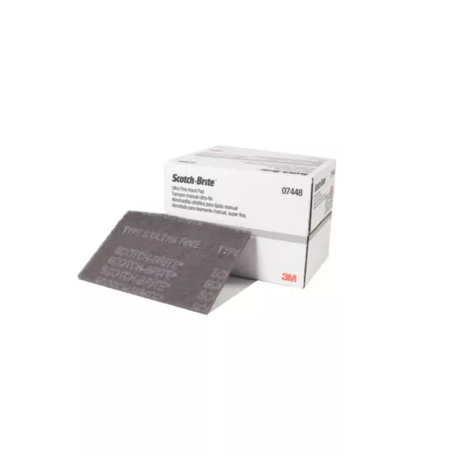 Λειαντικό Χειρός Ultra Fine Scotch-Brite (S UFN) - Γκρι 158&nbsp;x&nbsp;224&nbsp;mm
