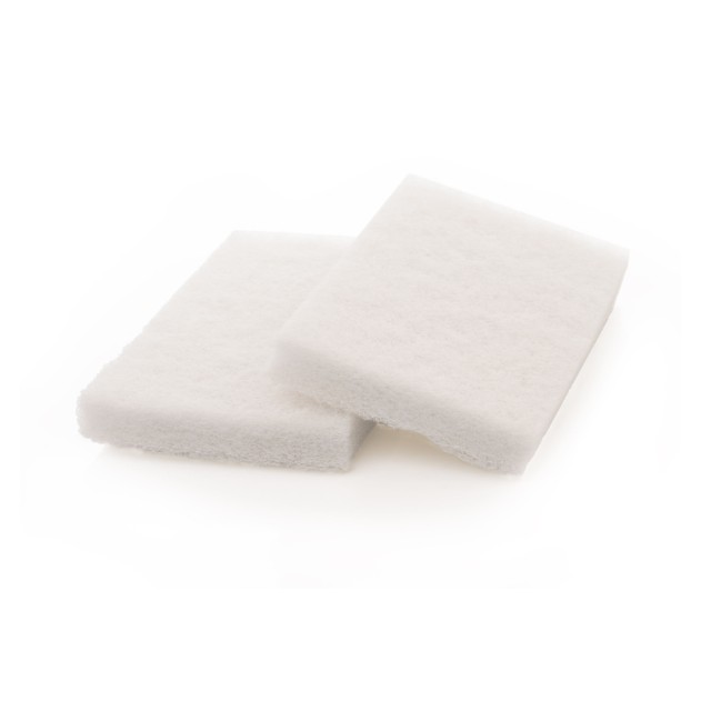 Deckmate Scrubpad | soft | white | 2-pack