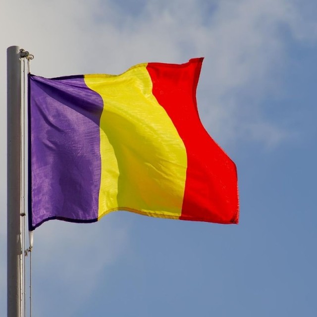 Flag Romania 0,40m