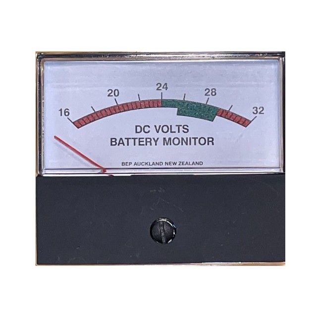 BEP Voltmeter Analog DC 16-32V
