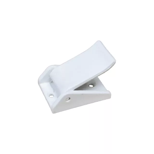 Plastic buckle screw , White 30 mm