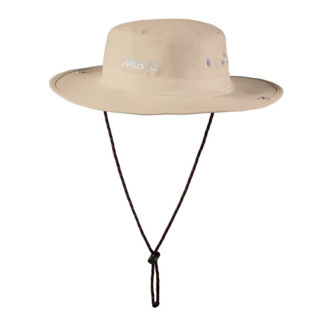 Musto Evolution Fast Dry Hat Brimmed Hat 812 Light Stone