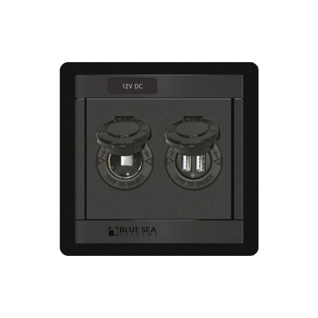 360° – Πρίζα 12 V & Διπλή USB Φόρτιση 2,1 A
