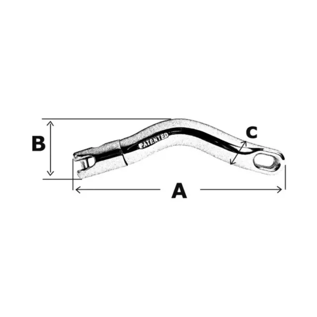 Συνδετικό περιστροφής άγκυρας Twist 10/12 mm