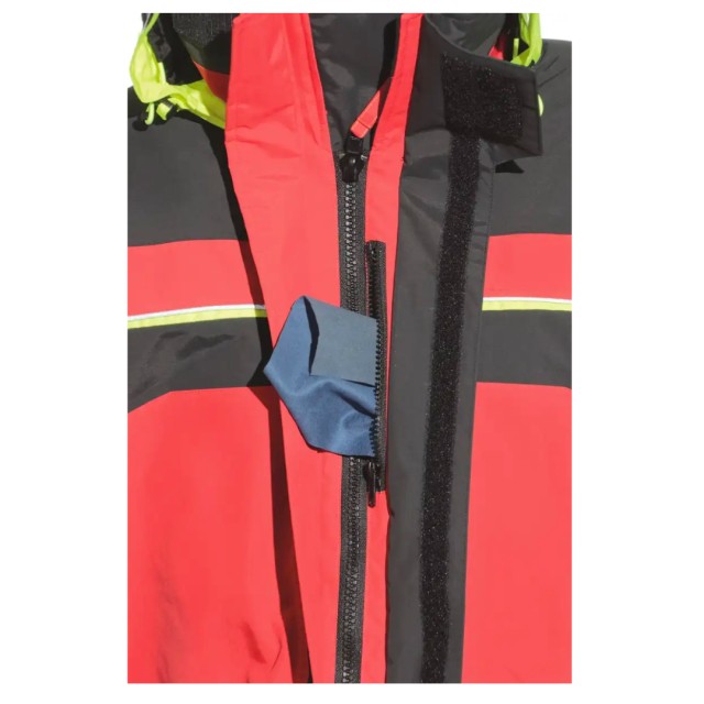 Bergen Offshore Jacket RED/carboon(326) red / carbon / Outlet last piece