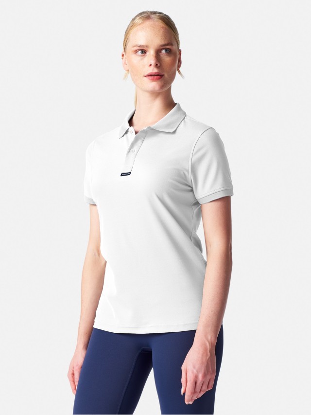 Τεχνικό Polo κοντομάνικο Womens Dri-Fast Polo WHITE