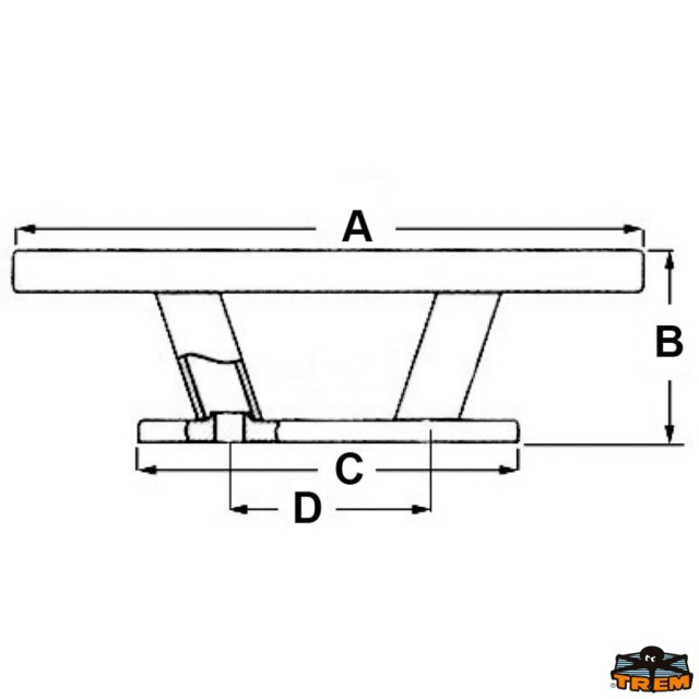 Κοτσανέλο Cleat Elegance 310 mm