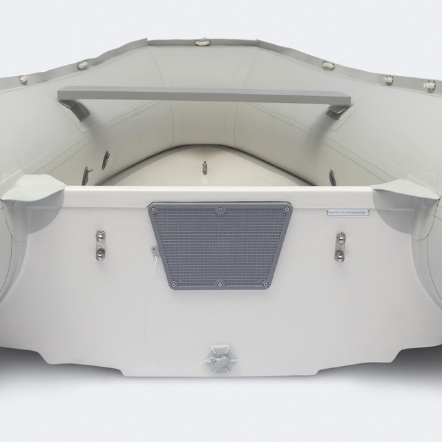 Inflatable boat Nautend with polyester hull Rib