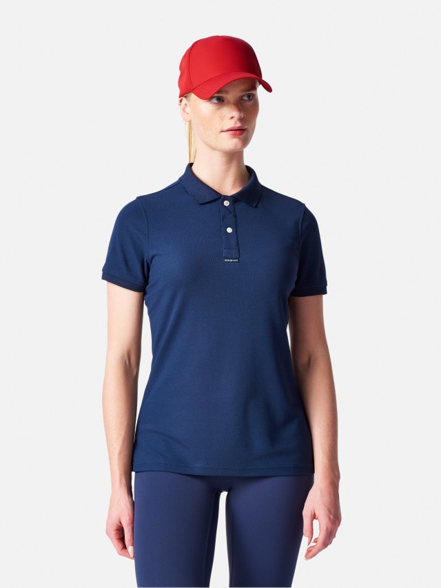 Polo Womens Dri-Fast Polo Navy Blue