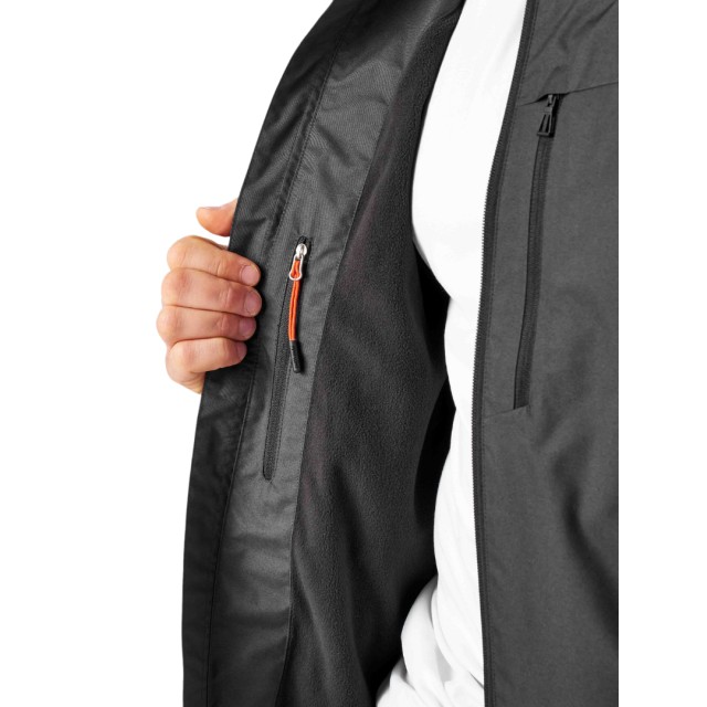 MENS BREEZE JACKET Black Windproof & waterproof jacket with hood