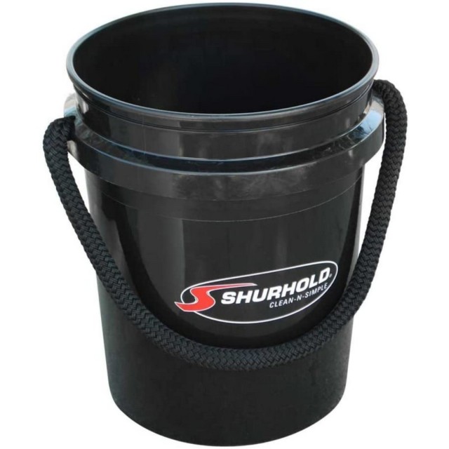 Shurhold Handle Bucket 5Gallon, Black