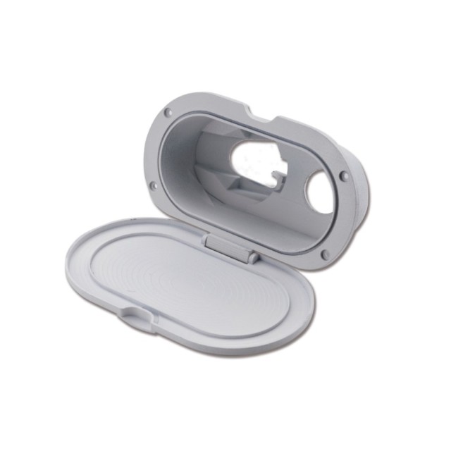 Oval shower box 150x75 mm