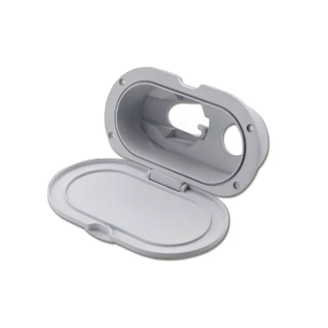 Oval shower box 150x75 mm