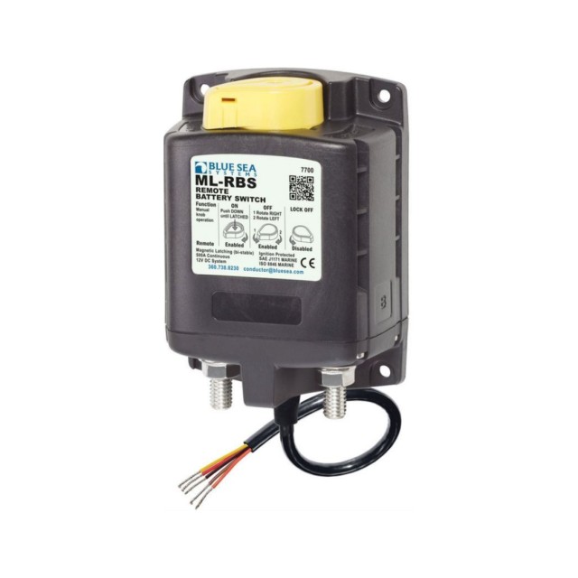 Ρελέ ML-RBS 12 V DC 500 A με Χειροκίνητο Έλεγχο