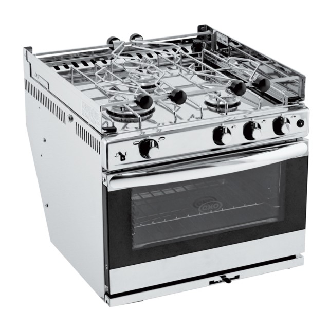 ENO - BRETAGNE 3-burner oven stove with grill