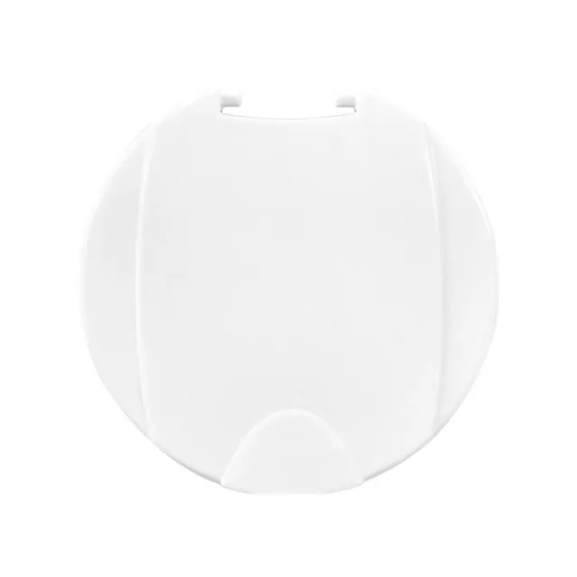 Round shower box RAL 9003