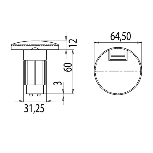 Base for pull-out poles