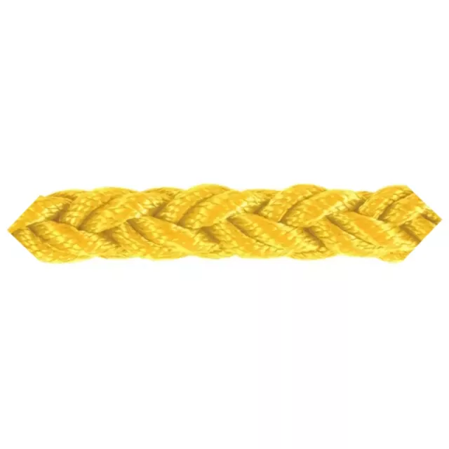 SQUARELINE-PP Yellow floating mooring rope