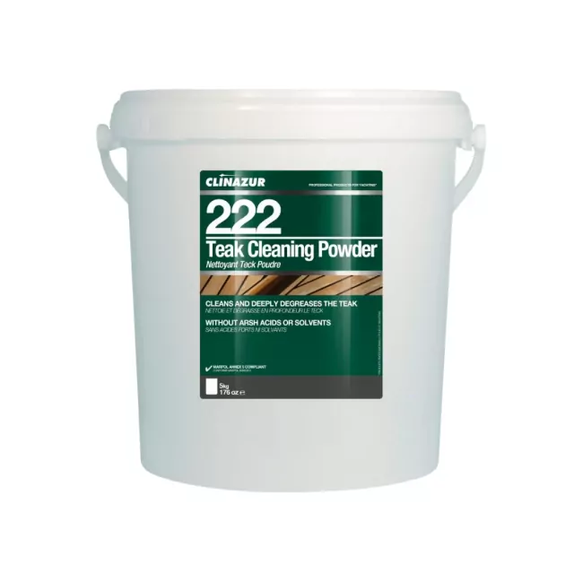 Clinazur 222 Καθαριστικό σε σκόνη για Teak