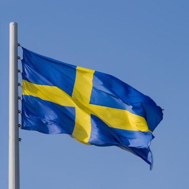 Σημαία Σουηδιας 0,40m