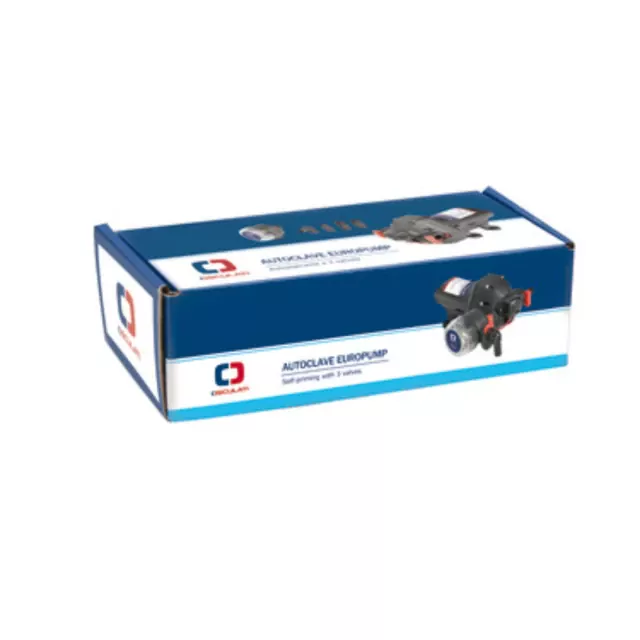 Europump Πρεσοστατική Αντλία Νερού με 3 βαλβίδες 11 l/m , 2.9 gallon/min  12 V