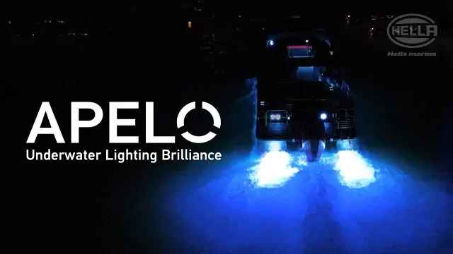 HELLA Underwater Light Apelo A1 Charcoal, RGB